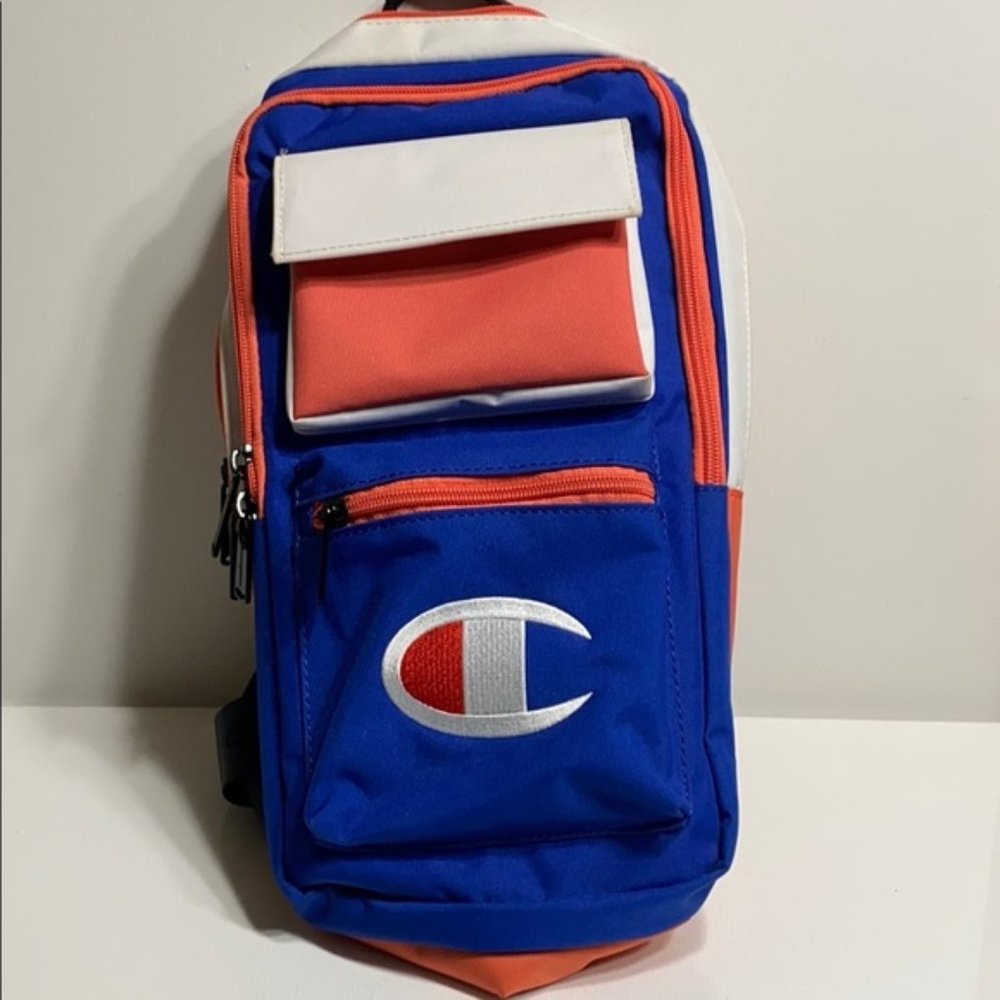 Champion Color Block Single Strap Bag NWT